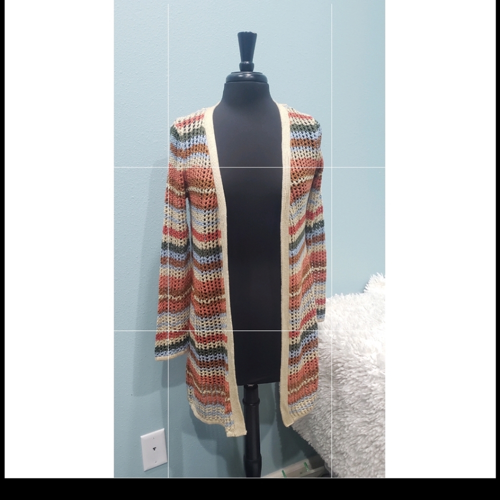 Multicolor Cardigan Sweater
